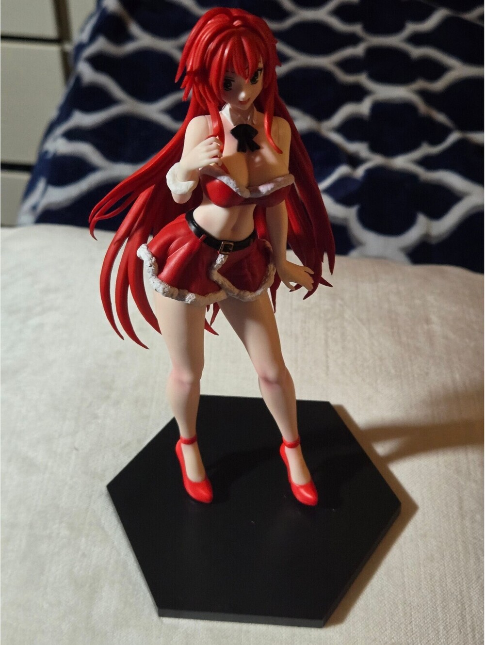 Rias Highschool DxD Busty Christmas Edition Anime Figure with Stand - 7 Inch, Ot